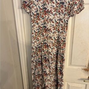 Vintage, floral Maxi Sundress women’s size 5/6